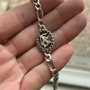Scientology Clear sapphire bracelet